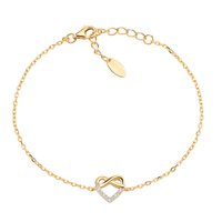 Bracciale Amen Donna Amore in Argento Zircone BRHIGBZ - BRHIGBZ